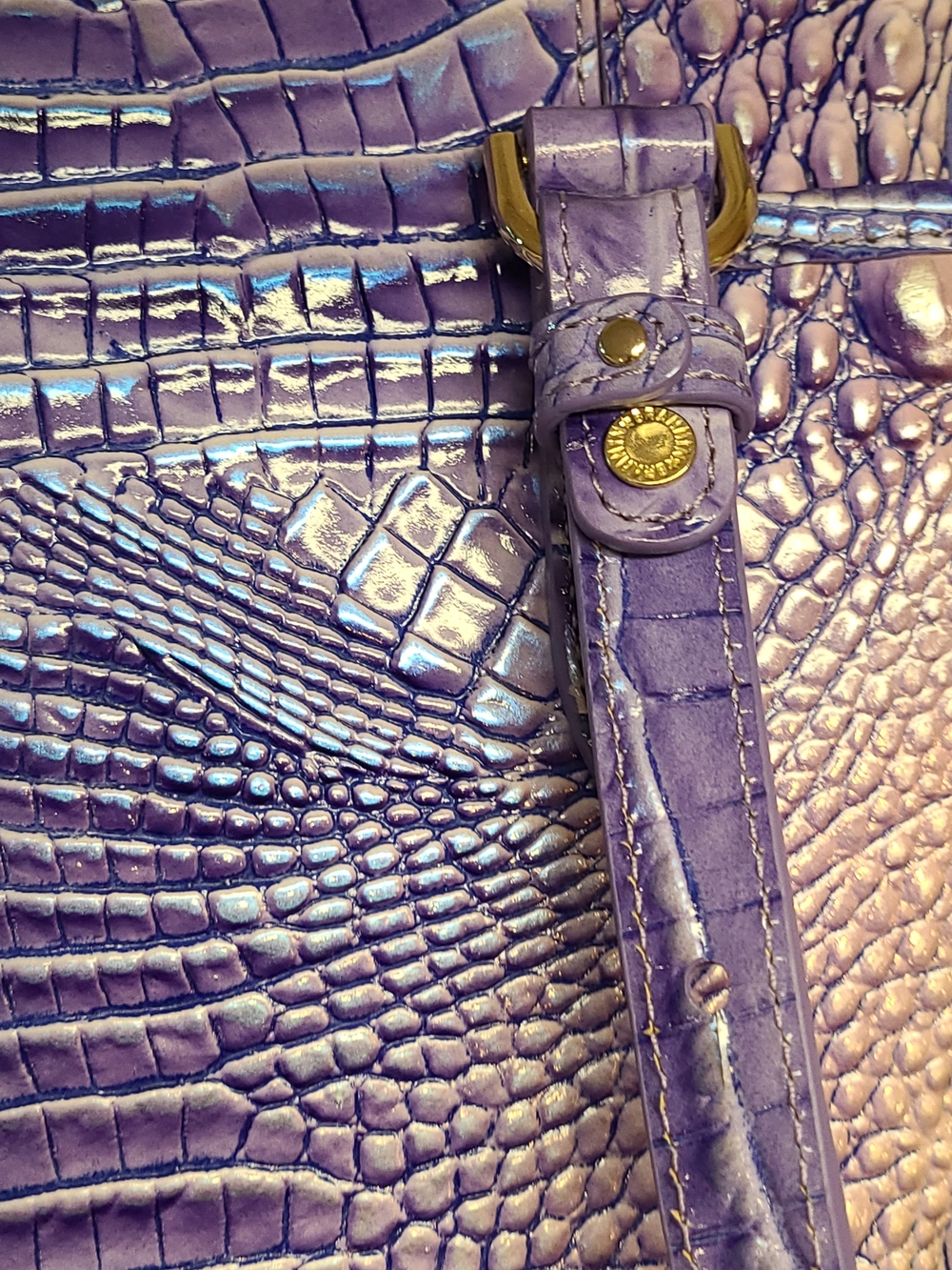 NWT Brahmin Tia Very Peri Ombre Melbourne Tote - Picture 7 of 15